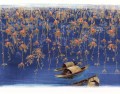 Mural z japońskim krajobrazem Khroma DGKIM2031 River Kimono