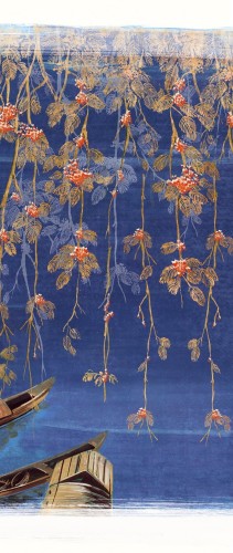 Mural z japońskim krajobrazem Khroma DGKIM2033 River Kimono