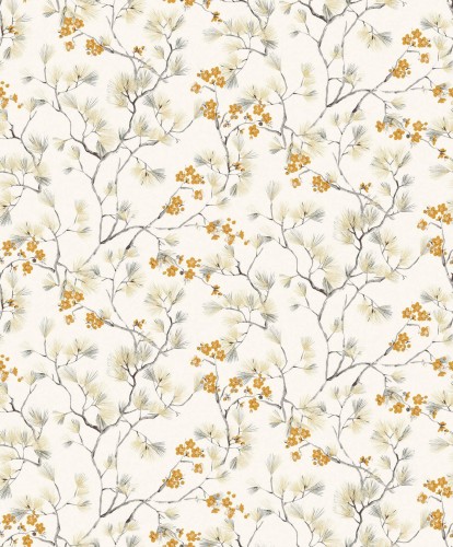 Tapeta kwitnące drzewo wiśni Khroma KIM103 Haru Kimono