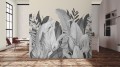 Mural w tropikalne liście Hohenberger 18000 Tropical Forest Tropical