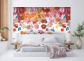 Mural w kwiaty Hohenberger 18003 Flower Rain Tropical