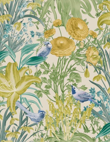 Tapeta roślinna Hohenberger 26727 Moorea Tropical