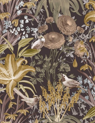 Tapeta roślinna Hohenberger 26729 Moorea Tropical