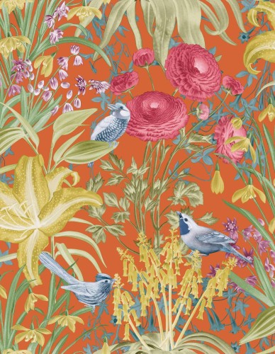 Tapeta roślinna Hohenberger 26732 Moorea Tropical