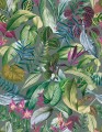 Tapeta z tropikalnymi roślinami Hohenberger 26739 Kiribati Tropical