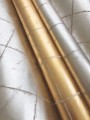 Tapeta metalowe płytki York KT2101 Metal Leaf Squares 24 Karat