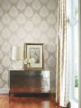 Tapeta z adamaszkiem York KT2142 Teardrop Damask 24 Karat