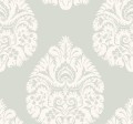 Tapeta z adamaszkiem York KT2145 Teardrop Damask 24 Karat