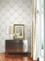 Tapeta z adamaszkiem York KT2145 Teardrop Damask 24 Karat