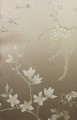 Tapeta w kwiatowe pnącza i ptaki York KT2172 Bird And Blossom Chinoiserie 24 Karat