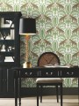Tapeta w lamparty i liście York KT2203 Jungle Leopard 24 Karat