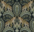 Tapeta w lamparty i liście York KT2205 Jungle Leopard 24 Karat