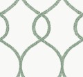 Tapeta kratownica York KT2231 Laurel Leaf Ogee 24 Karat