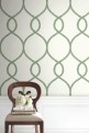 Tapeta kratownica York KT2231 Laurel Leaf Ogee 24 Karat