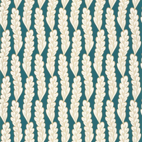 Tapeta z roślinnym wzorem Caselio SYO 102816787 Seacret Spot Sea You Soon