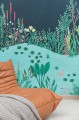 Mural z roślinnym krajobrazem Caselio SYO 102826777 Wait And  Sea Sea You Soon