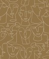 Tapeta twarze Casadeco GLRY 86162106 Portrait Gallery