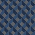 Tapeta kratownica Caselio ONB 100126328 Square Only Blue