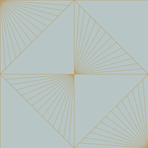 Tapeta w romby Caselio ONB 101056000 Sunset Only Blue