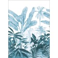 Mural egzotyczny krajobraz Caselio ONB 102506166 Wild And Secret Only Blue