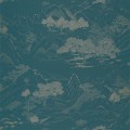 Tapeta w orientalnym stylu Caselio ONB 102646160 Journey Only Blue