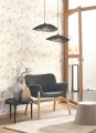 Tapeta w liście Miłorzębu Japońskiego Casadeco GINK 86241429 Biloba Ginkgo