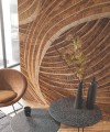 Mural Casadeco GINK 86261456 Vannerie Ginkgo