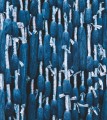 Mural Casadeco GINK 86276574 Indigo Ginkgo