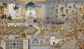 Tapeta w stylu orientalnym London Art15MW Mondrian Doha Wanderlust