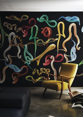 Tapeta Węże London Art 01TP 01 Snakes Storm Luxury Shit Toiletpaper