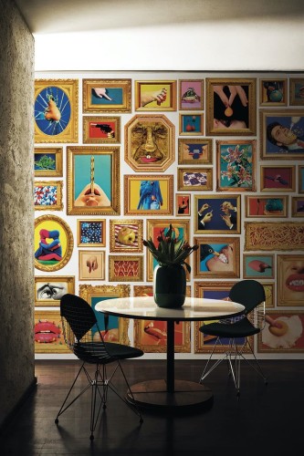 Tapeta z obrazami London Art 08TP 02 Family Portrait Luxury Shit Toiletpaper