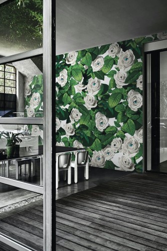 Tapeta Róże London Art 11TP 02 Eyes & Roses Luxury Shit Toiletpaper