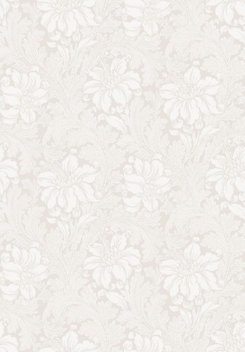 Tapeta w kwiaty i liście akantu Boras Tapeter Acanthus 5352 Vart Arkiv