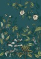 Mural tropikalne kwiaty i ptaki Casadeco BFM 87086808 Passiflore Beauty Full Image 2