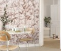 Mural z leśnym krajobrazem Casadeco BFM 87098102 Forest Beauty Full Image 2