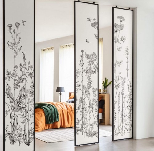 Mural w polną łąkę Caselio BFM 101319104 Wild Flowers Beauty Full Image 2