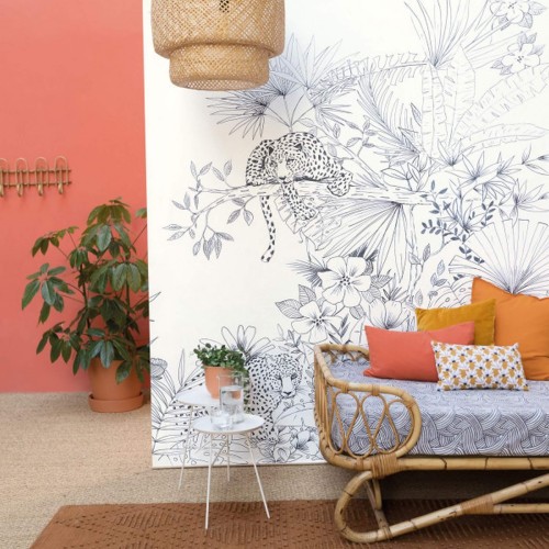 Mural tropikalna dżungla Caselio BFM 101479919 Kenya Beauty Full Image 2