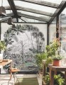 Mural z botanicznym krajobrazem Caselio BFM 102399000 Jardin D'hiver Beauty Full Image 2