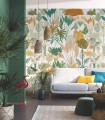 Mural kolorowe tropikalne liście Caselio BFM 102467020 Manille Beauty Full Image 2