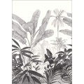 Mural z egzotycznym krajobrazem Caselio BFM 102509001 Wild And Secret Beauty Full Image 2