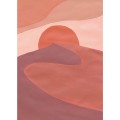Mural ze wzorem pustyni Caselio BFM 102544044 Sunset Desert Beauty Full Image 2