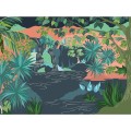 Mural tropikalny krajobraz Caselio BFM 102577033 Tropical Falls Beauty Full Image 2