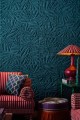 Tapeta tekstylna w liście monstery Arte 43021 Monstera Yala