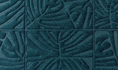 Tapeta tekstylna w liście monstery Arte 43022 Monstera Yala