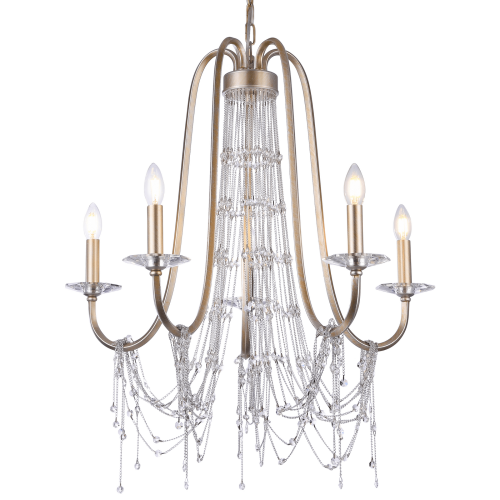 Elegancki żyrandol Madrid P05165CP Cosmo Light