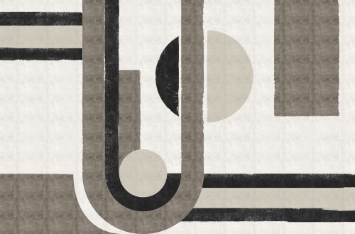 Tapeta z geometrycznym wzorem London Art T01S04 3B ALL THE MADMEN The Daydreamer