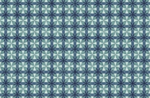 Tapeta w retro wzory London Art T03S05 1 EMPTY GLASS The Daydreamer