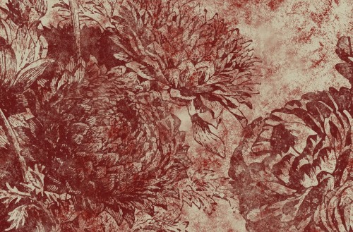 Tapeta okazałe kwiaty London Art T04S04 1B LUXURY The Daydreamer