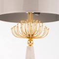 Ekskluzywna lampa stołowa z marmuru Cartagena T02004AU Cosmo Light