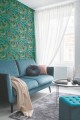 Tapeta papugi i liście J&V 6523 Parrot 181 Lemuria